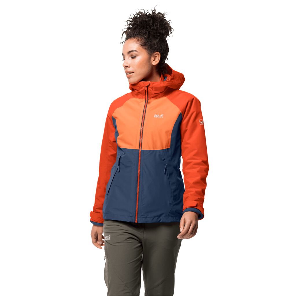 Jack Wolfskin MOUNT ISA Vestes Femme Rouge - JEAYWFS-34